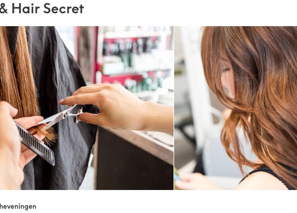 Kapper knipt haar bij Anna Beauty & Hair Secret, Den Haag, Zuid-holland, NL voor een stijlvolle look.