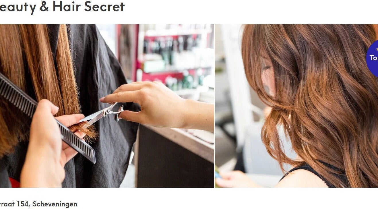 Kapper knipt haar bij Anna Beauty & Hair Secret, Den Haag, Zuid-holland, NL voor een stijlvolle look.