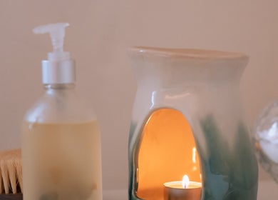Serene candlelit setting at Radiant Seed, Prahran, Victoria, AU showcasing relaxation essentials.