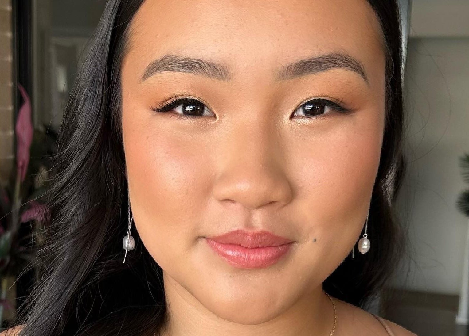 Close-up of beautifully applied makeup at Charlotte J. Artistry, Brighton, South Australia, AU.