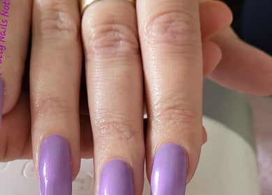 Lavender nail art at Pretty Nails Nottingham, Arnold, England for a chic look.