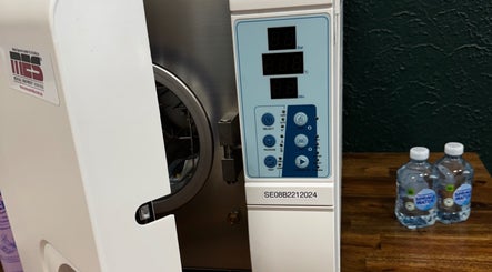 Sanitization equipment at Biab Fabulous Nails, Melbourne, Victoria, AU, ensuring hygiene and safety.