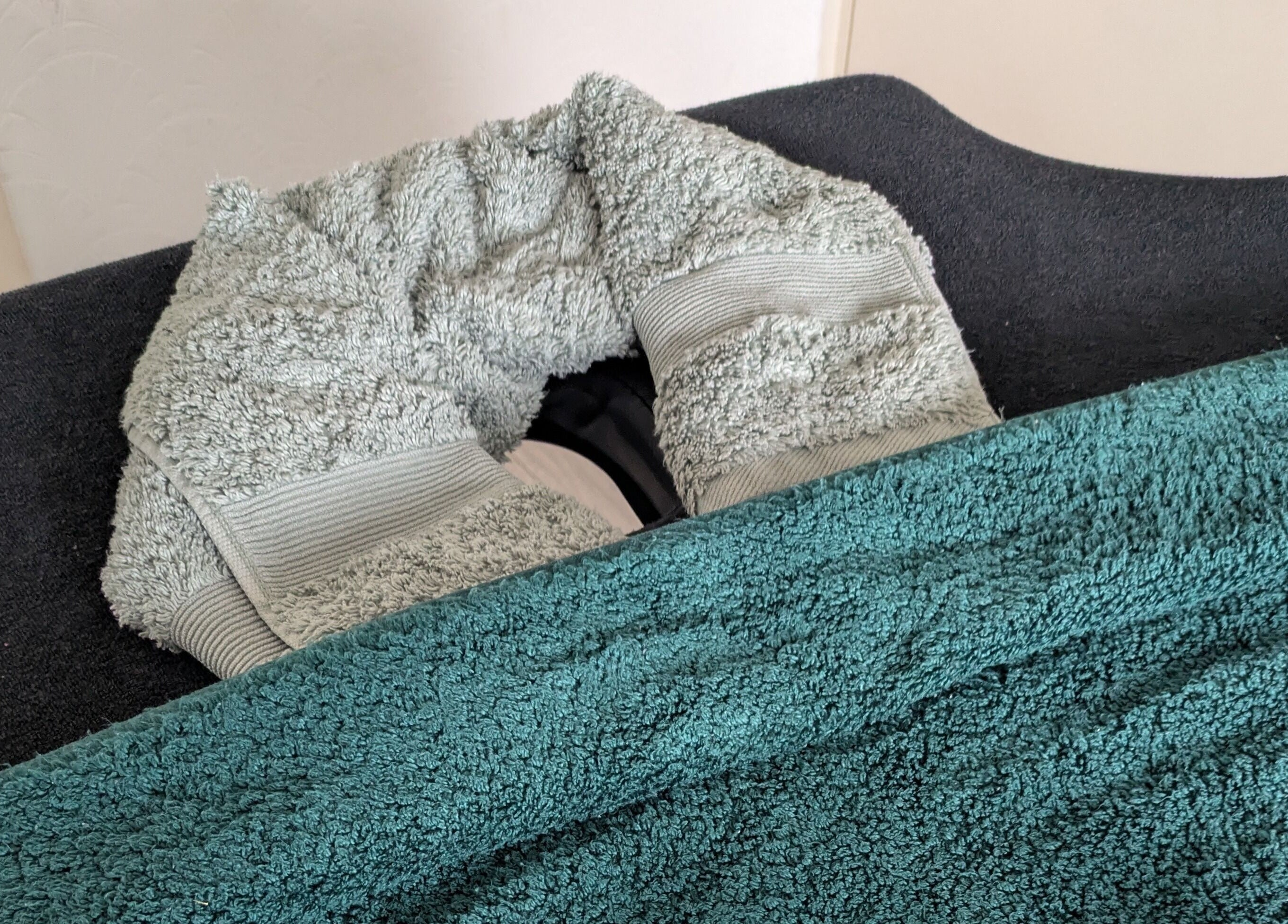 Comfortable massage table at Reviving Harmony in London, England. Check emails for booking info.