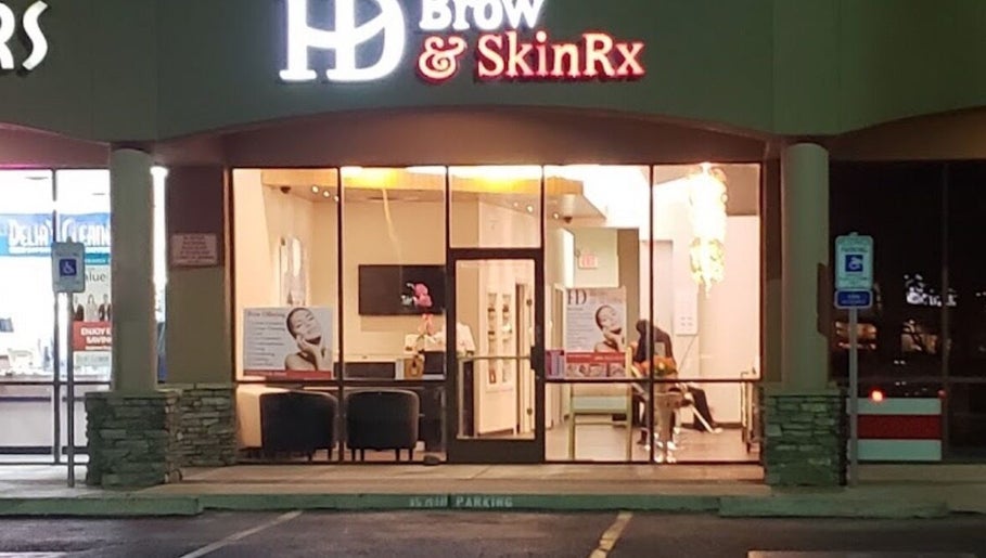 Night view of Results-AZ Chandler location, highlighting the well-lit facade in Chandler, Arizona, US.
