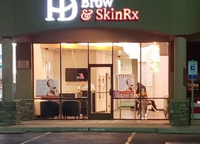 Night view of Results-AZ Chandler location, highlighting the well-lit facade in Chandler, Arizona, US.