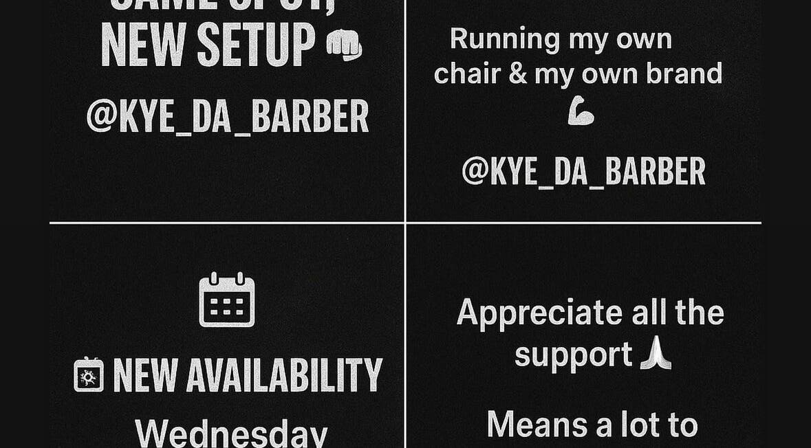 Announcements for FADEZ BY KYE opening, Tauranga, Mount Maunganui, NZ. New setup and availability details.