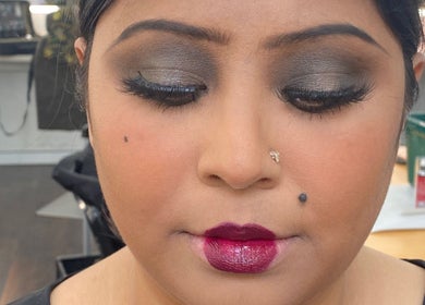 Stunning makeup at BelM Beauty Treatments, Neutral Bay, New South Wales, AU. Enhanced eyes and vibrant lips.