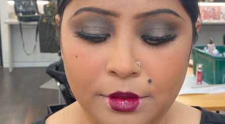 Stunning makeup at BelM Beauty Treatments, Neutral Bay, New South Wales, AU. Enhanced eyes and vibrant lips.