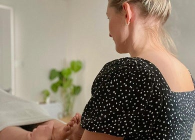 Professional reflexology session at The Reflexology Co – Home Treatment Room (46 South St, Crewkerne), Crewkerne, England, GB.