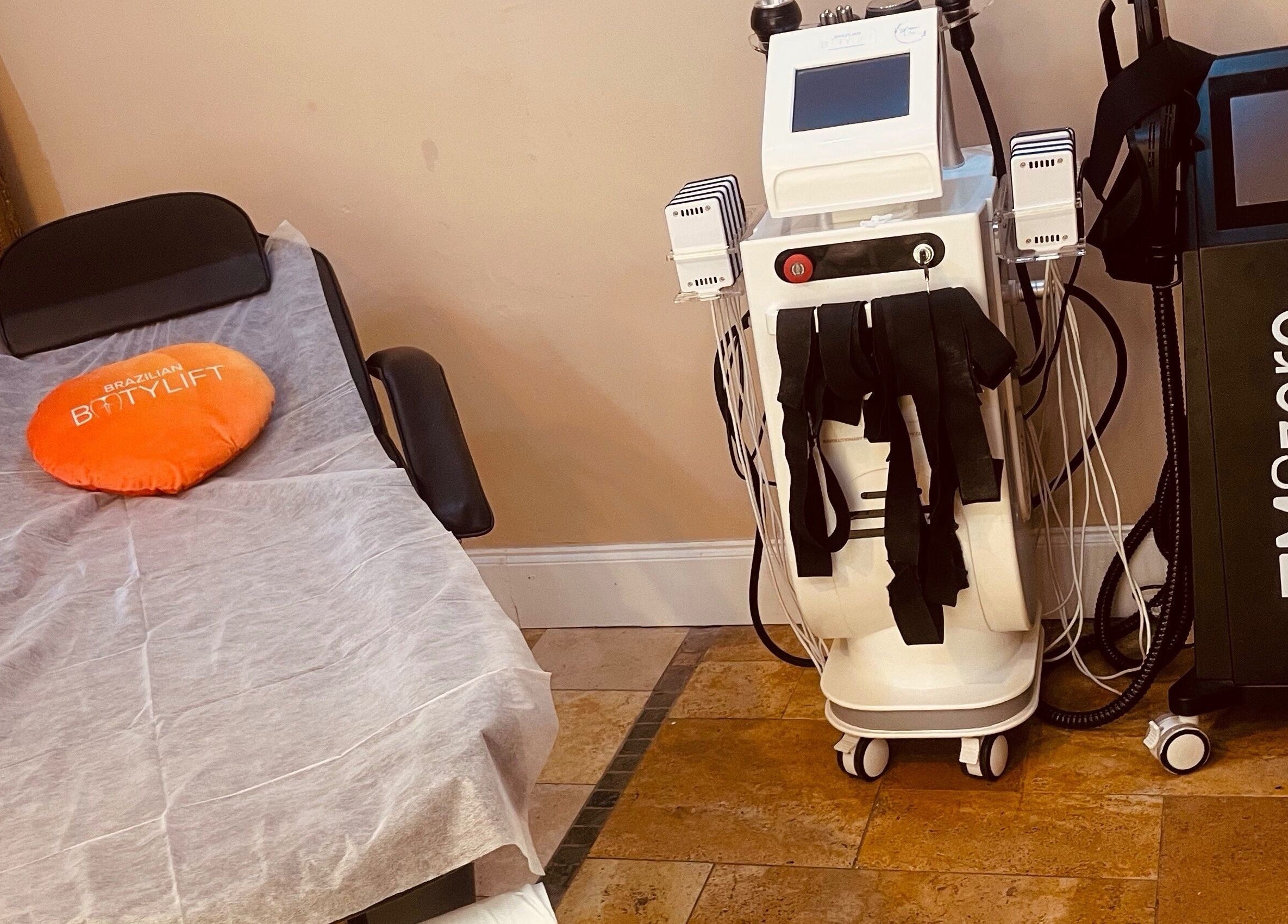 Bespoke Body Sculpting equipment in Bath, England, GB highlights advanced beauty and wellness treatments.