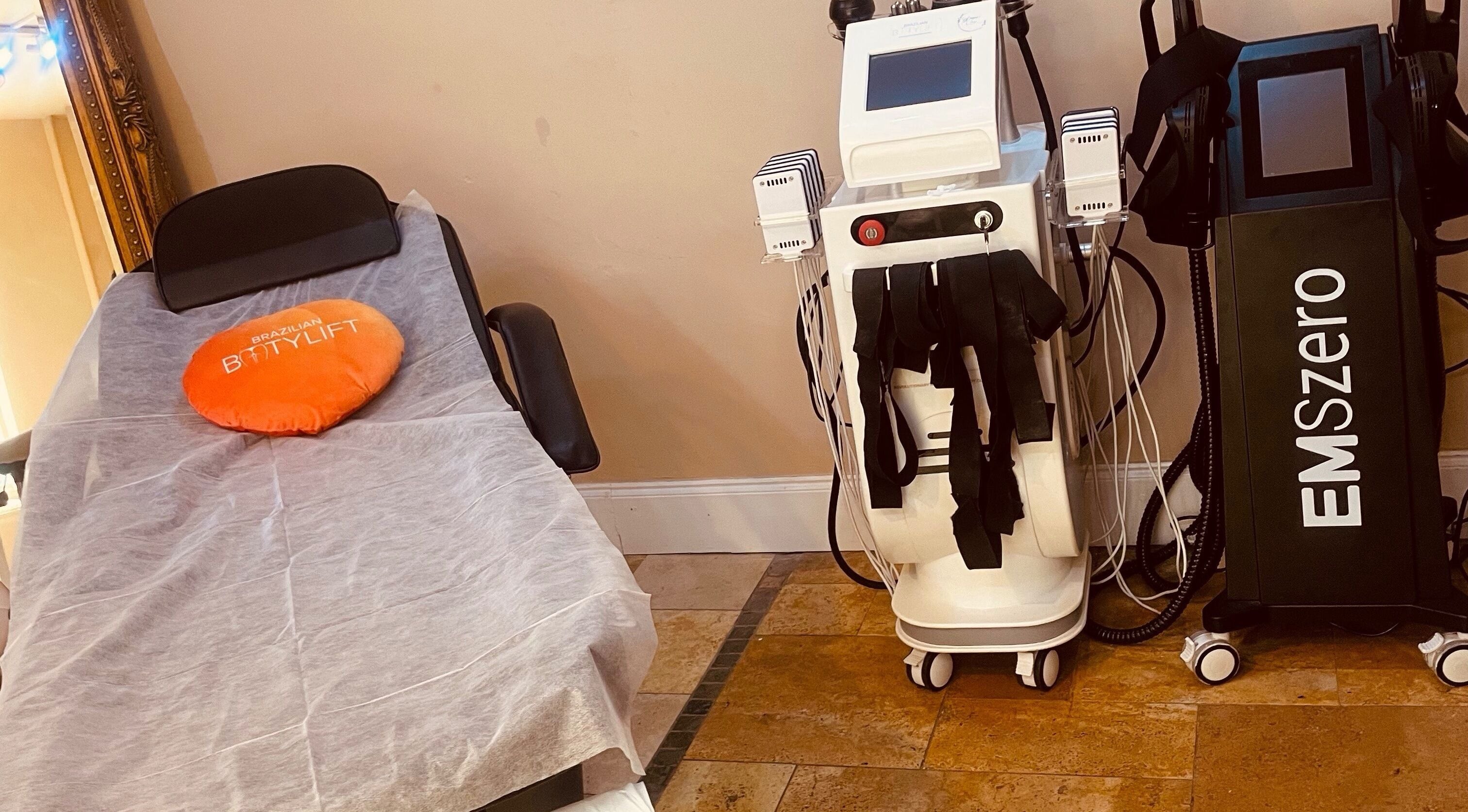 Bespoke Body Sculpting equipment in Bath, England, GB highlights advanced beauty and wellness treatments.