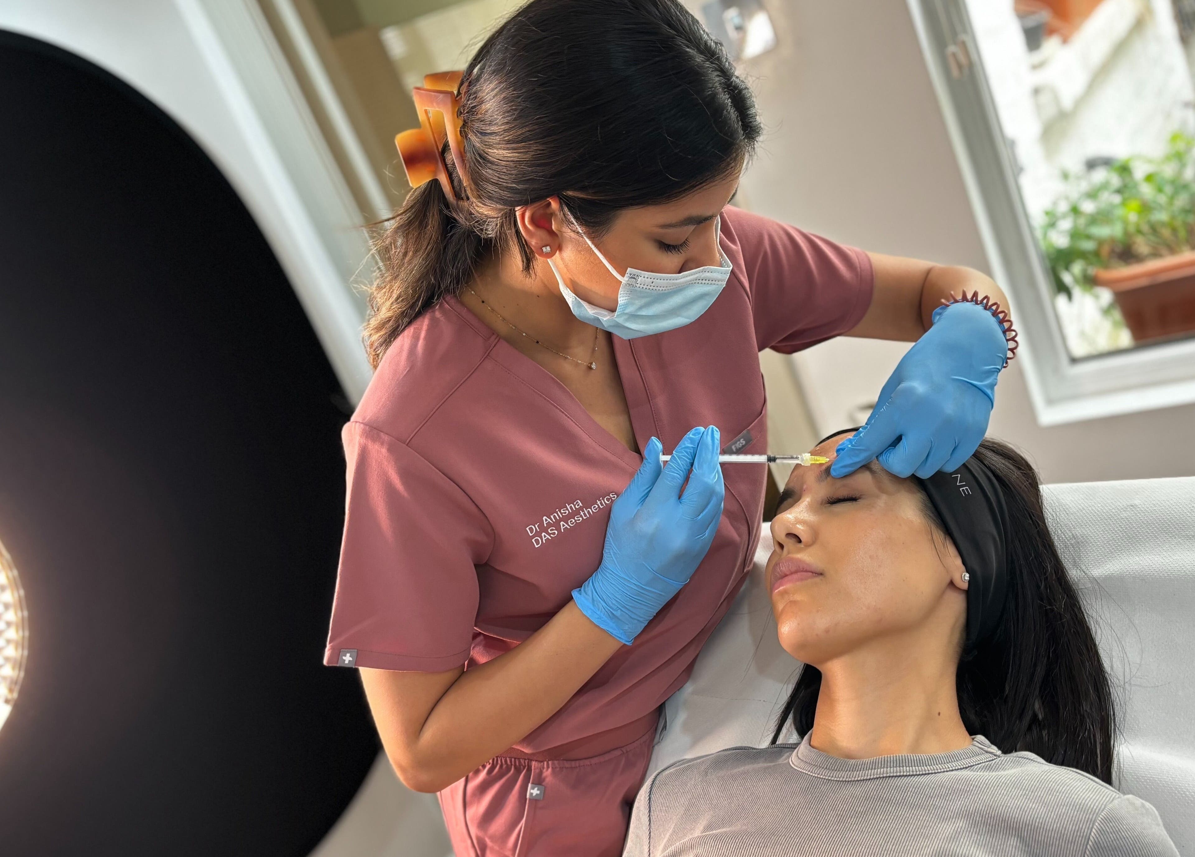 Professional skincare treatment at DAS Aesthetics, London, England, GB, offering expert beauty services.