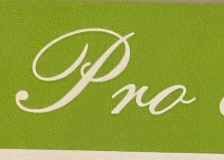 ProEo Massage signage with elegant font in Trafalgar, Victoria, AU.