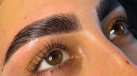Perfectly shaped brows at ByMillieMay in Hemel Hempstead, England, GB enhance natural beauty.