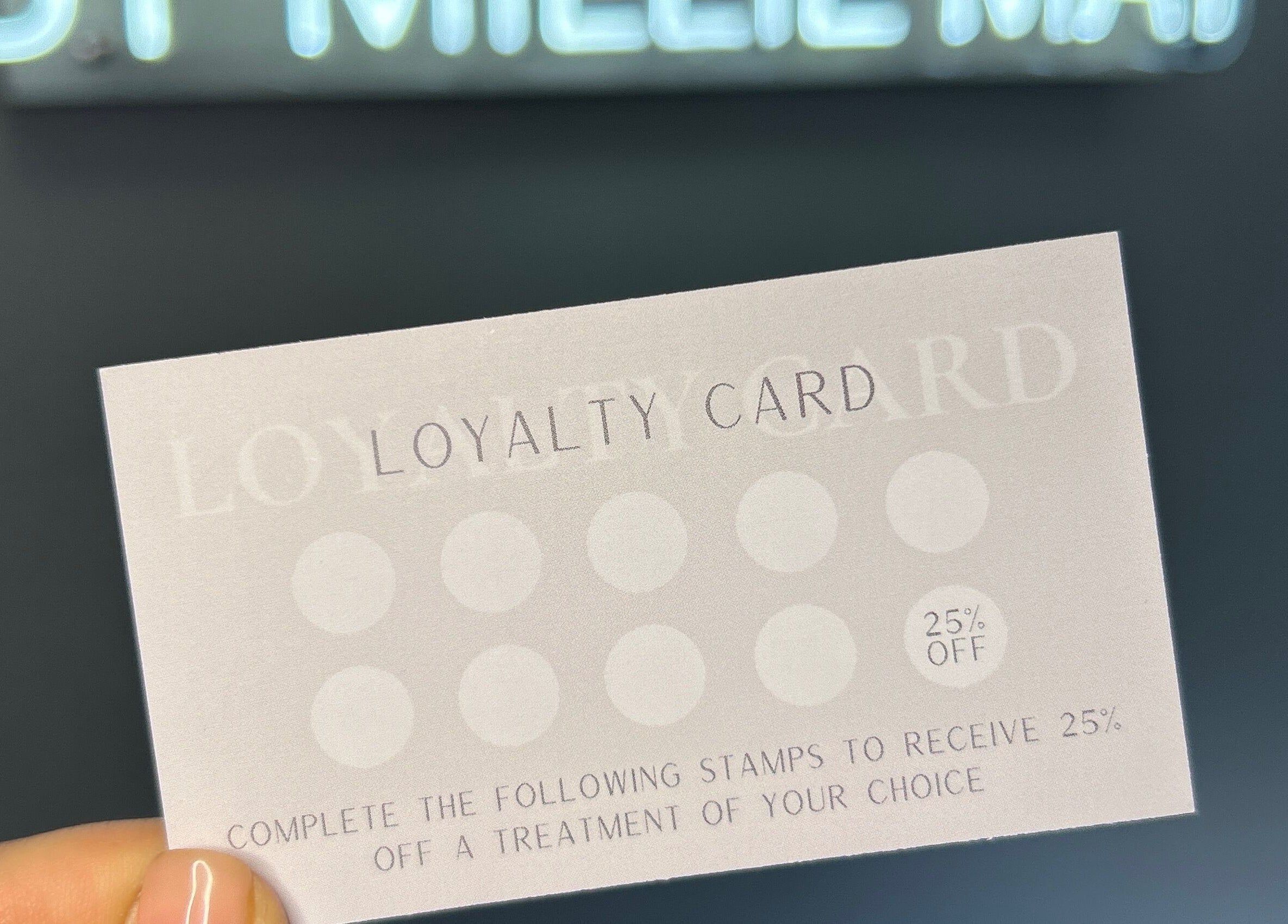 ByMillieMay loyalty card offering 25% discount on treatments in Hemel Hempstead, England, GB.