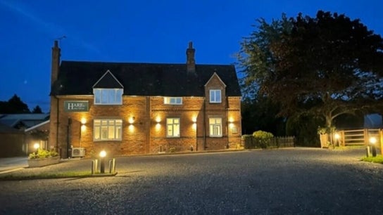 Laura at Hare, Home Farm Wistow