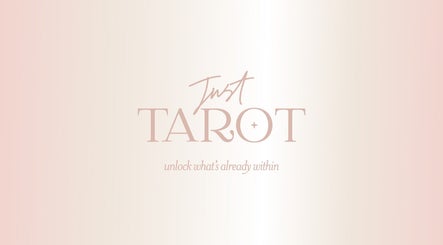 Just Tarot logo with tagline 'unlock what's already within' in Worsley, England, GB.