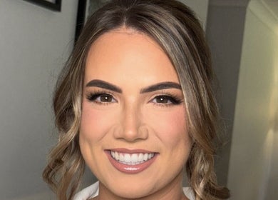 Radiant woman with flawless makeup at Sophie Humphries Makeup - Rosebery in Rosebery, New South Wales, AU.