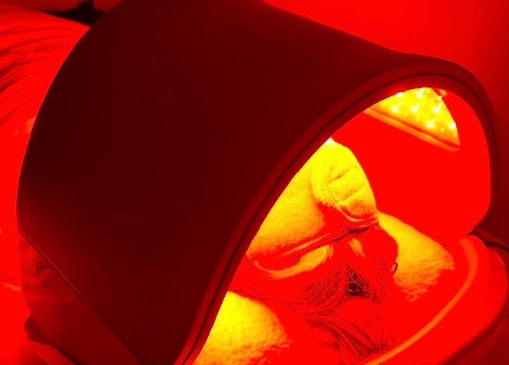LED light therapy at Glow Your Skin by Shona, Chapel Hill, Queensland, AU offering rejuvenating skin treatments.