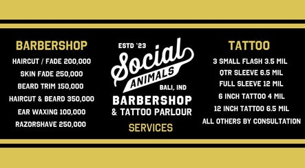 Social Animals Barbershop & Tattoo Parlour (Padang) image 2