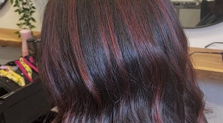 Beautifully styled hair at Hair by Abigail in Nairn, Scotland, GB showcasing rich, vibrant colors.