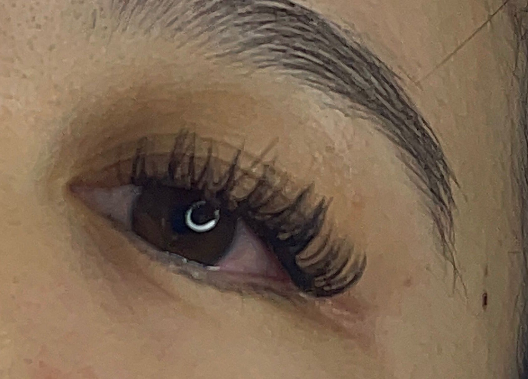 Stunning eyelash extension at Clo Glo Studio, Cape Town, Western Cape, ZA.