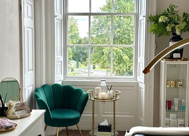 Luxurious room at Bella - Beauty by Izabela Galon, Kilkenny, County Kilkenny, IE with stylish decor and greenery.