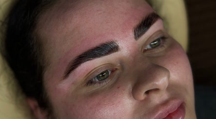 Expert brow enhancement at Bronzed Beauty in Bangor, Northern Ireland, GB for stunning definition.