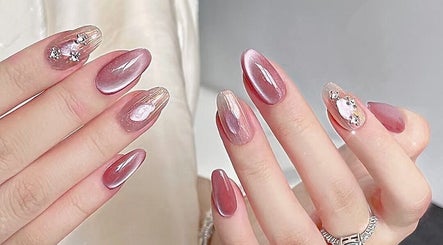 Elegant nail art at Secret Butterfly Nails and Beauty in Sydney, New South Wales, AU.