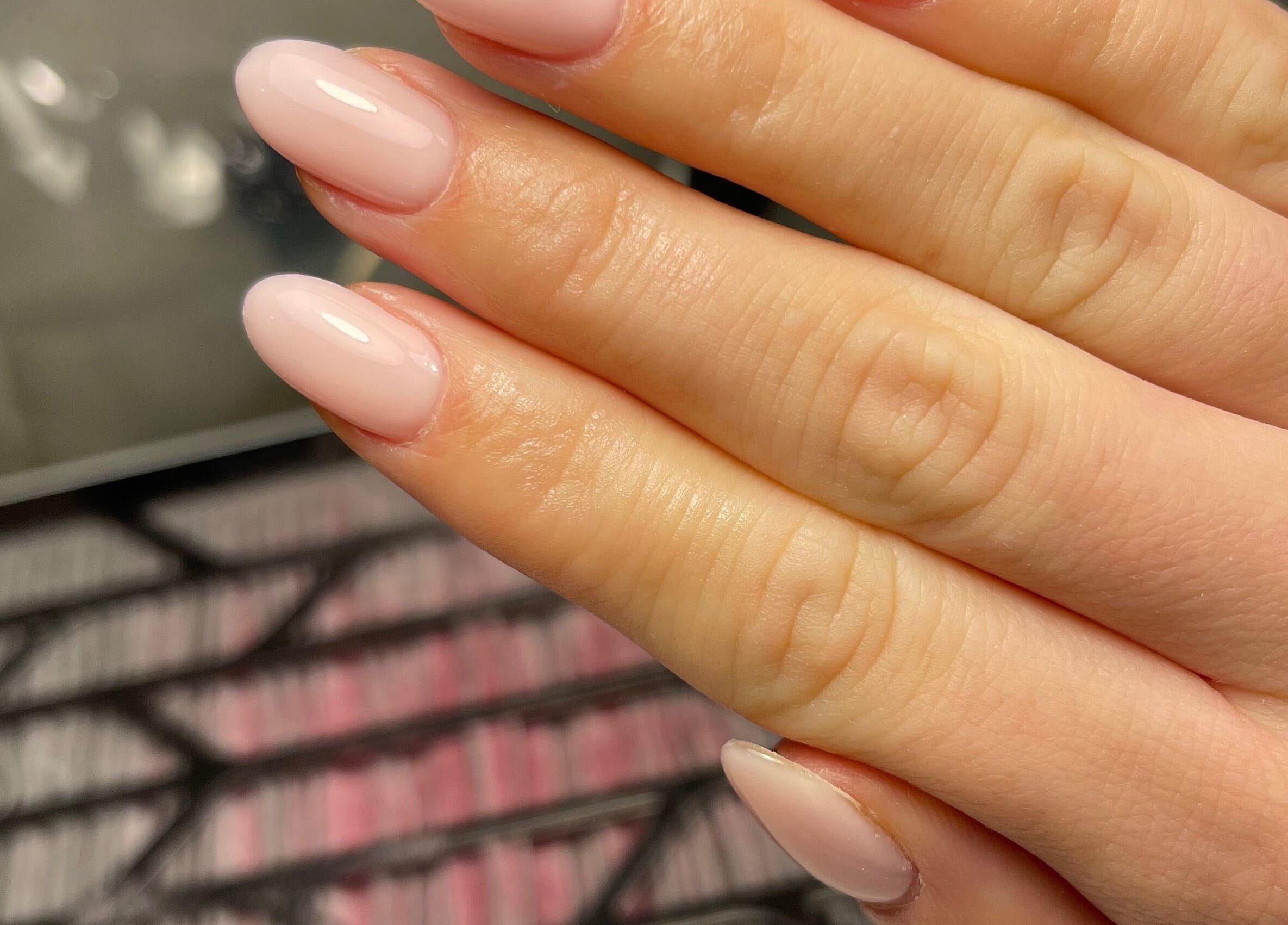 Glossy pink nails at Ella Elyse Beauty - Great Harwood, Great Harwood, England, GB.