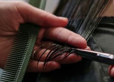 Professional haircut session at Beauty In My Hair, Riyadh, Riyadh Province, SA.