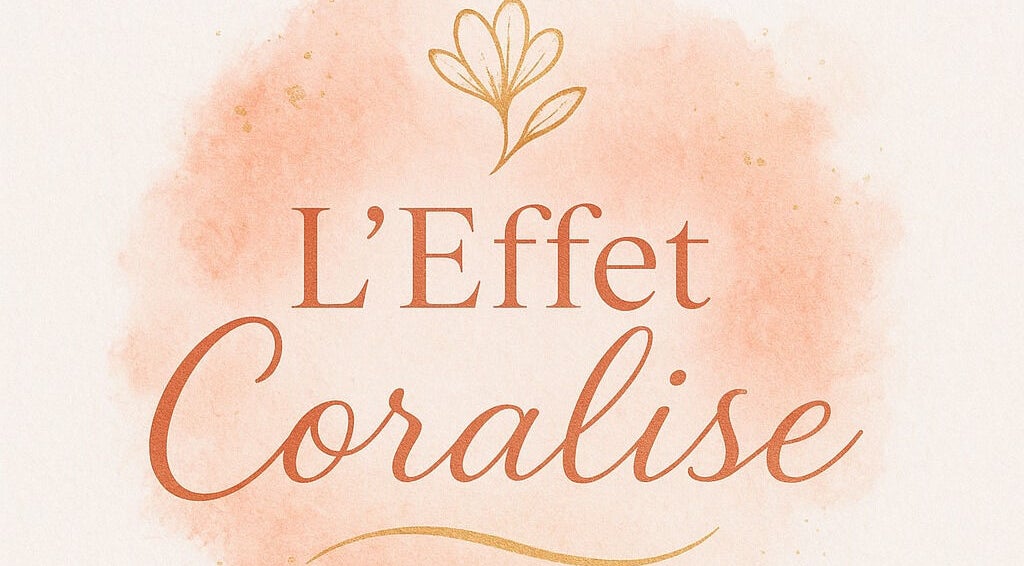 Logo L'Effet Coralise à Bruay-la-Buissière, Hauts-de-France, emblème en fond pastel.