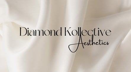 Logo for Diamond Kollective Aesthetics on a cream fabric backdrop in Vaughan, Ontario, CA.