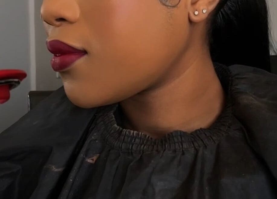 Close-up of refined makeup artistry at Beats By Sange in Cape Town, Western Cape, ZA.