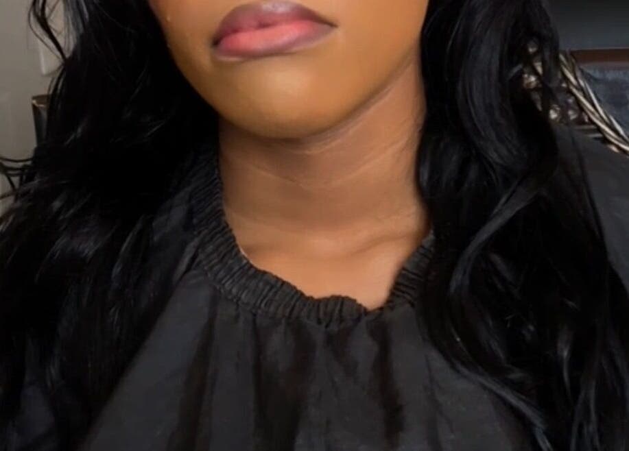 Close-up of elegant hair styling at Beats By Sange, Cape Town, Western Cape, ZA.