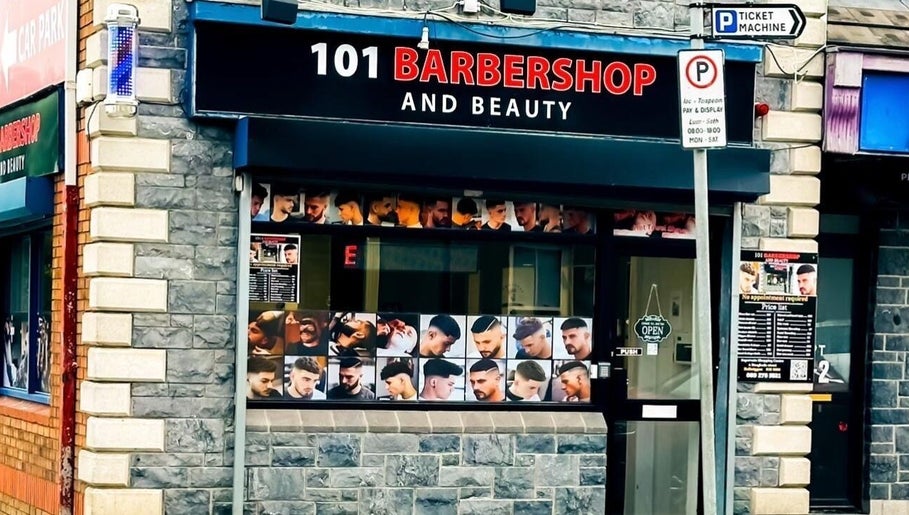 Exterior of pnail_studio, a barbershop in Balbriggan, County Dublin, IE, showcasing haircut styles.