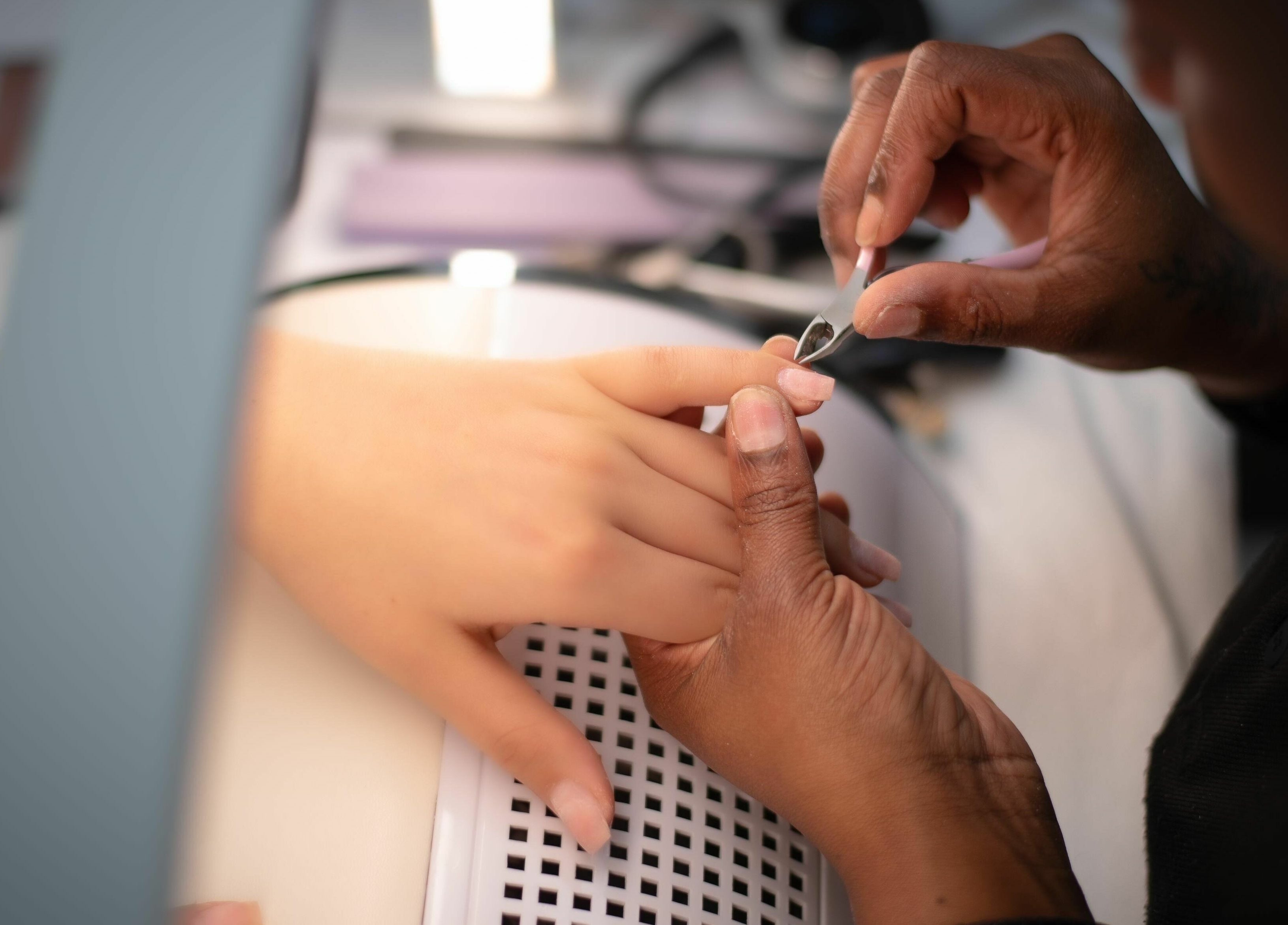 Nail care service at Mkh Beauty House, Johannesburg, Gauteng, ZA providing expert manicure treatment.