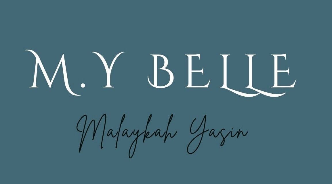 Logo of M.Y Belle, a beauty venue located in Glasgow, Scotland, GB with stylish typography.