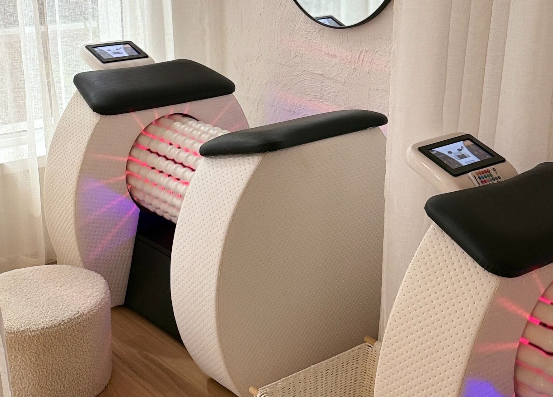 Fitness machines at Karve Body Sculpting and Recovery in Busselton, Western Australia, AU.