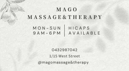 Mago Massage and Therapy