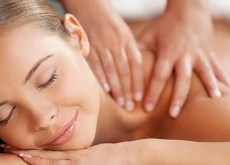 Relaxing massage at Lotus Blossom Spa South in Orlando, Florida, US enhances well-being and tranquility.