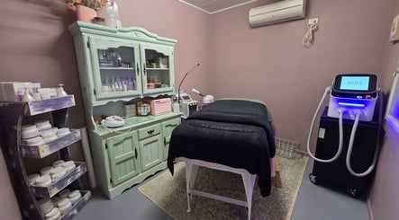 Relaxing treatment room at Treat Yourself Beautifully in Clermont, Queensland, AU with modern spa equipment.