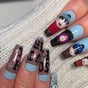 Black Canvas Nails