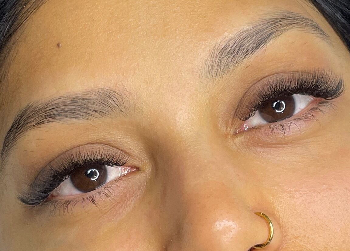 Close-up of elegant eyelash extensions at Studio XO La Lucia, Durban North, Kwazulu-natal, ZA, showcasing beauty.