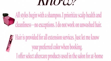 Platinum's Beauty Studio policy and services info, Burlington, North Carolina, US.