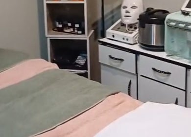 Relaxing treatment room at BEAUTY WITH FAMZ, Durban, Kwazulu-natal, ZA, featuring modern beauty equipment.