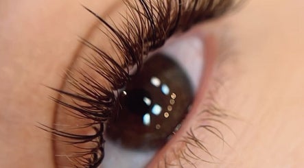 Close-up of lush lashes at Permanent Perfection by Lwazi, Johannesburg, Gauteng, ZA.