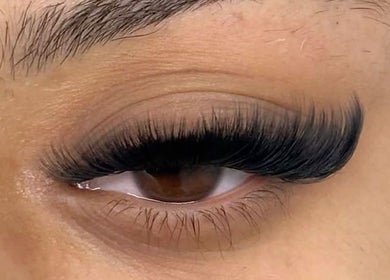 Close-up of elegant eyelash extension from Permanent Perfection by Lwazi in Johannesburg, Gauteng, ZA.