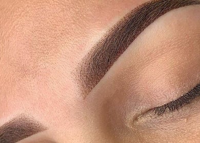 Perfectly shaped eyebrow at Permanent Perfection by Lwazi in Johannesburg, Gauteng, ZA showcasing beauty expertise.