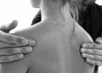 Therapist performing massage at Integrative Bodywork Somatic & Therapeutic Massage, West Albury, New South Wales, AU.